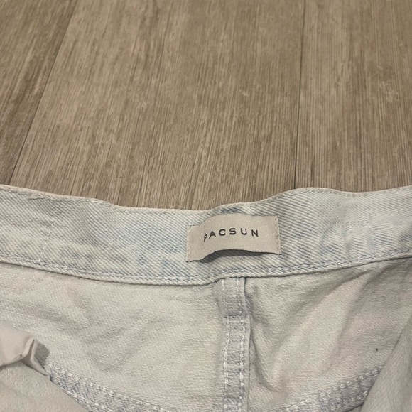 PACSUN Light Blue Denim Women's Jorts - Picture 7 of 10